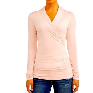 Sophia Jeans | Faux Wrap V-neck top